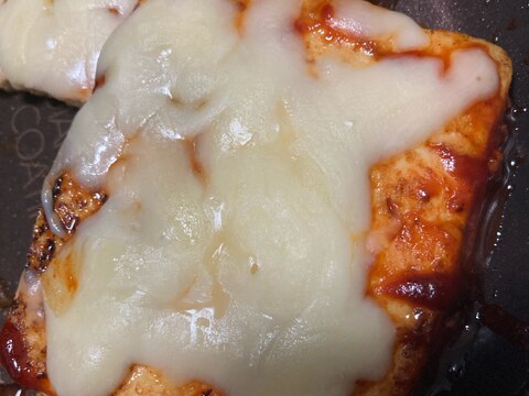 韓国風チーズ豆腐ステーキ